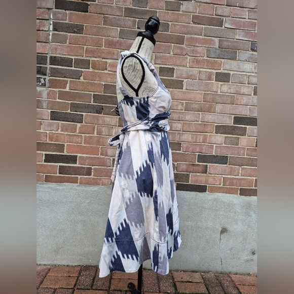Zooey Deschanel Marc by Marc Jacobs knotted ikat dress sundress 0 XS - Picture 6 of 6